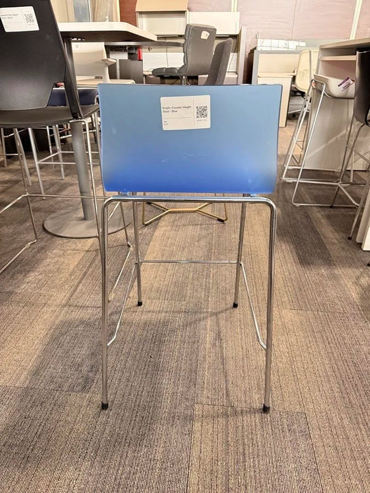 Acrylic Counter Height Stool