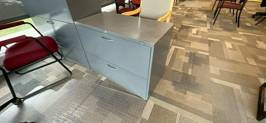 Teknion Metal 2-High Lateral File Cabinet