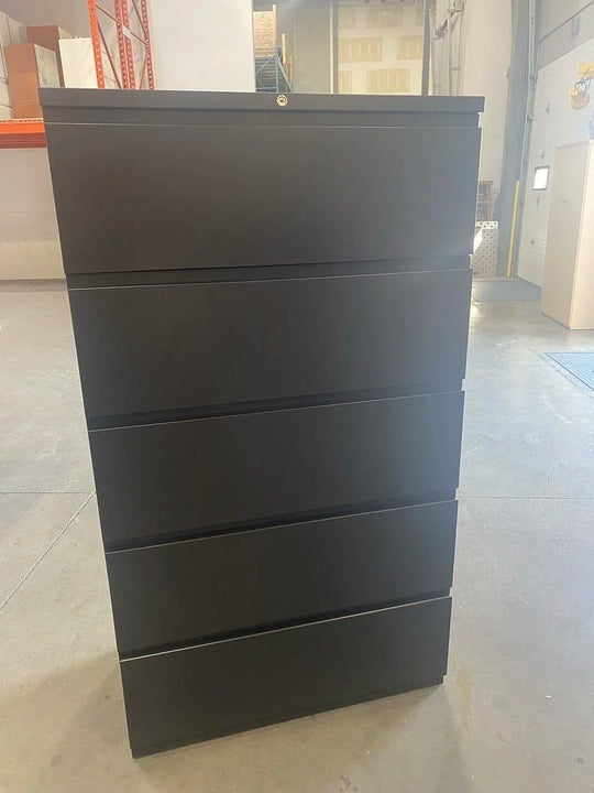 Metal 5 High Lateral File Cabinet