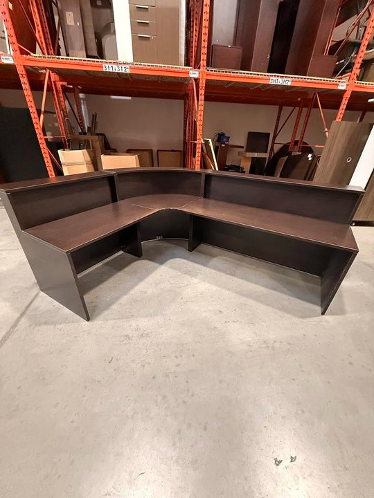 LH L-Shape Reception Desk