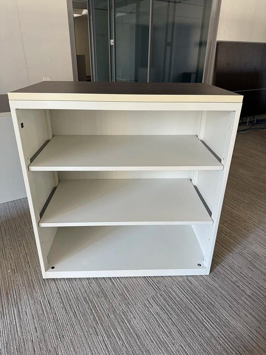 Metal 3 High Bookcase w/Surface Top