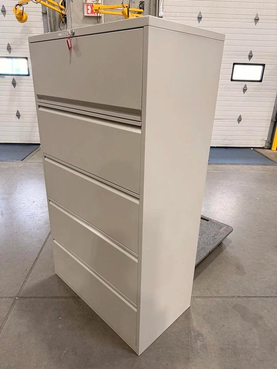 Metal 5-High Lateral File Cabinet