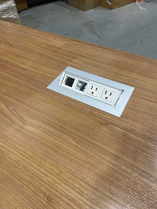 Haworth Flip Top Table w/Electrical