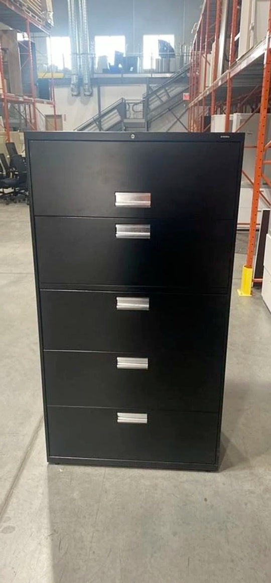 Hon Metal 5-High Lateral File Cabinet