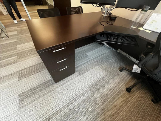 RH U-Shape Desk w/BBFLF and BBF Ped
