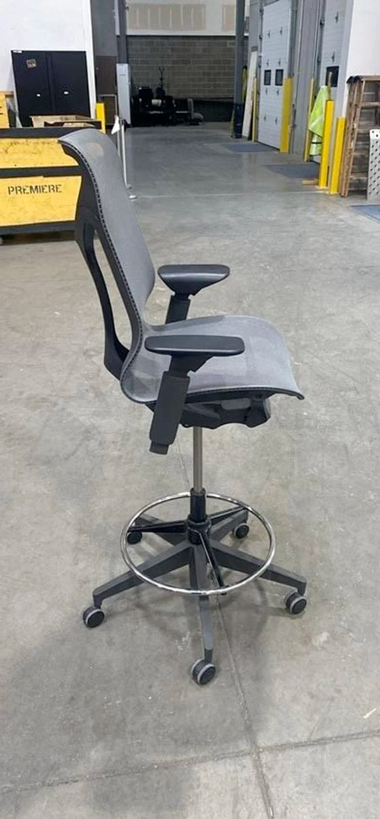 Herman Miller Cosm High Back Drafting Stool