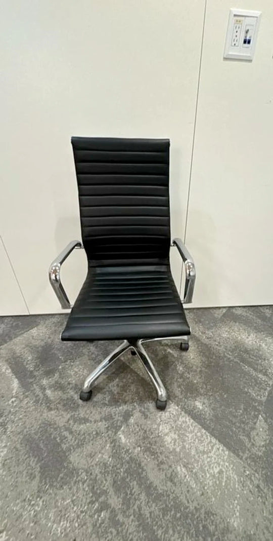 Leather Highback Meeting Chair