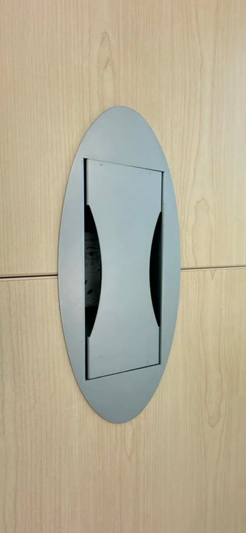 8.5' Teknion Rectangle Boardroom Table w/Electrical