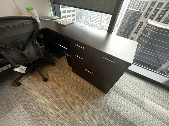 RH U-Shape Desk w/BBFLF and BBF Ped