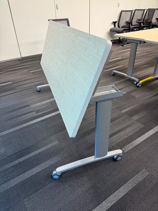 66" Mobile Flip Top Training Table