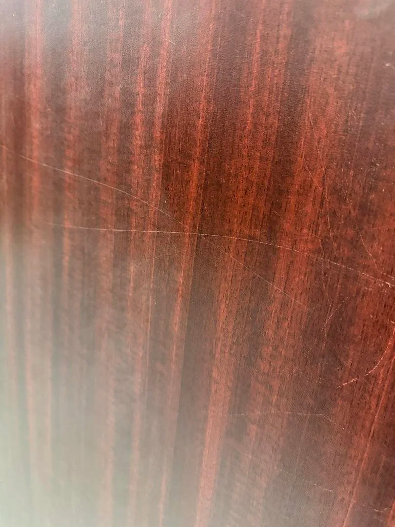 RH Bullet L-Shape Desk w/BBF Ped (Surface Scratches)