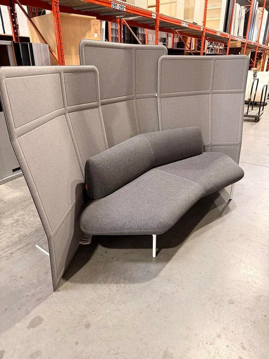 Fabric Sofa w/Privacy Shroud