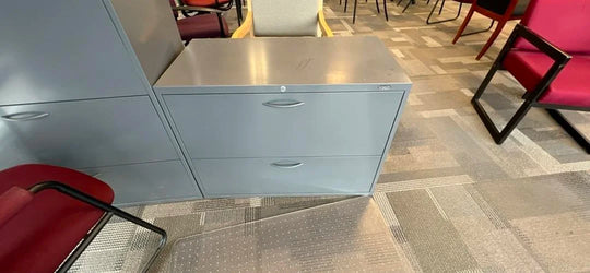 Teknion Metal 2-High Lateral File Cabinet