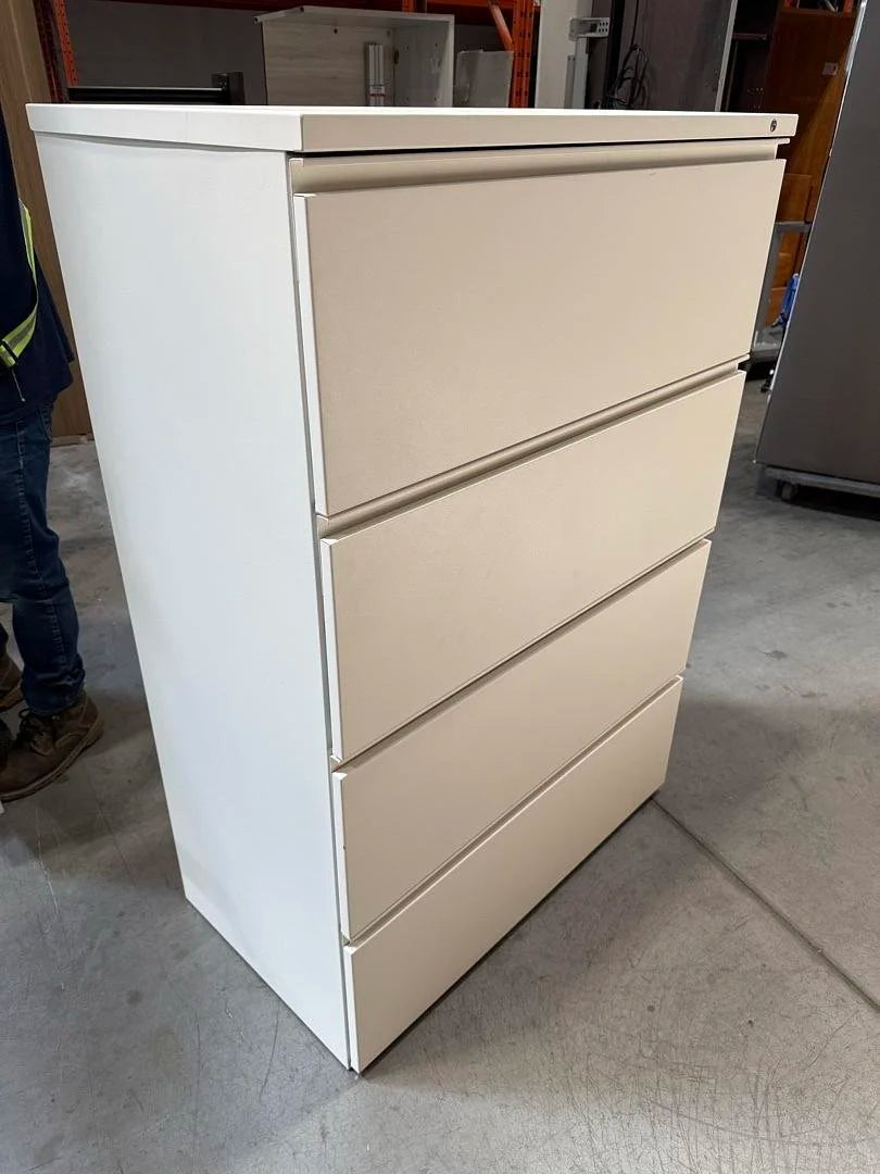 Metal 4-High Lateral File Cabinet