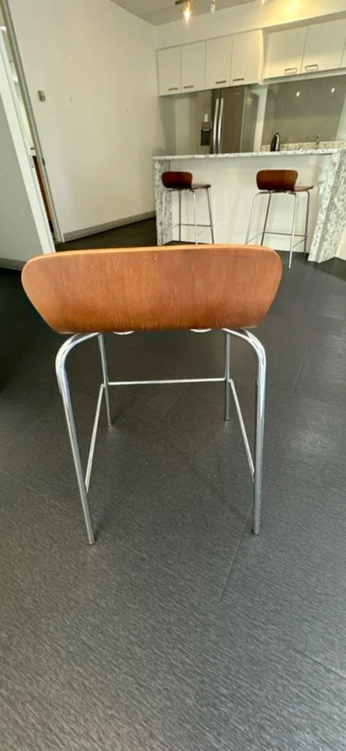 Wooden Counter Height Stool