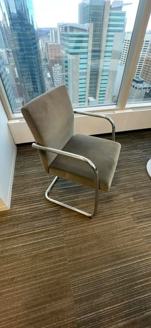 Keilhauer Fabric Sled Base Guest Chair