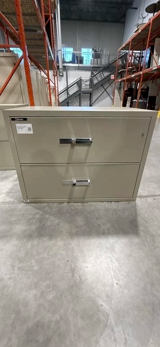 Chubb 2-High Lateral Fireproof Cabinet