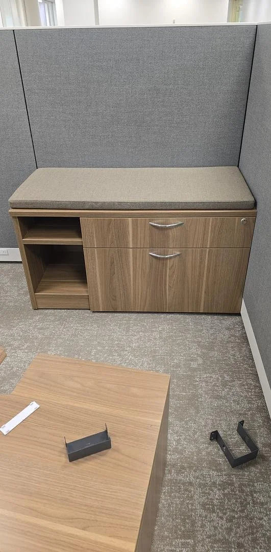 Steelcase RH Credenza w/Cushion
