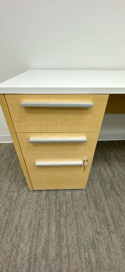 LH U-Shape Desk w/BBF Ped