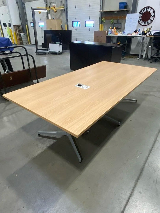 8' Rectangle Boardroom Table w/Electrical