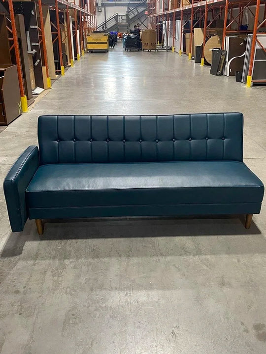 Leather  Futon Sofa
