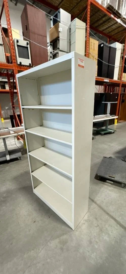 Metal 5-High Bookcase