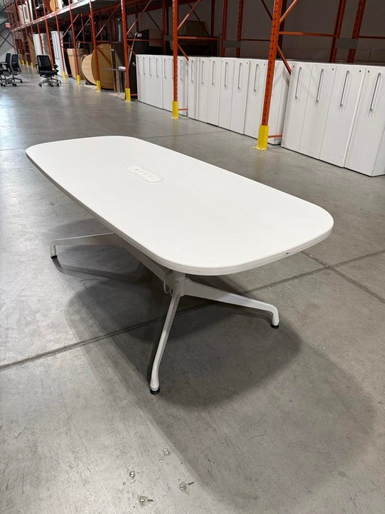 6' Herman Miller Racetrack Boardroom Table w/Electrical