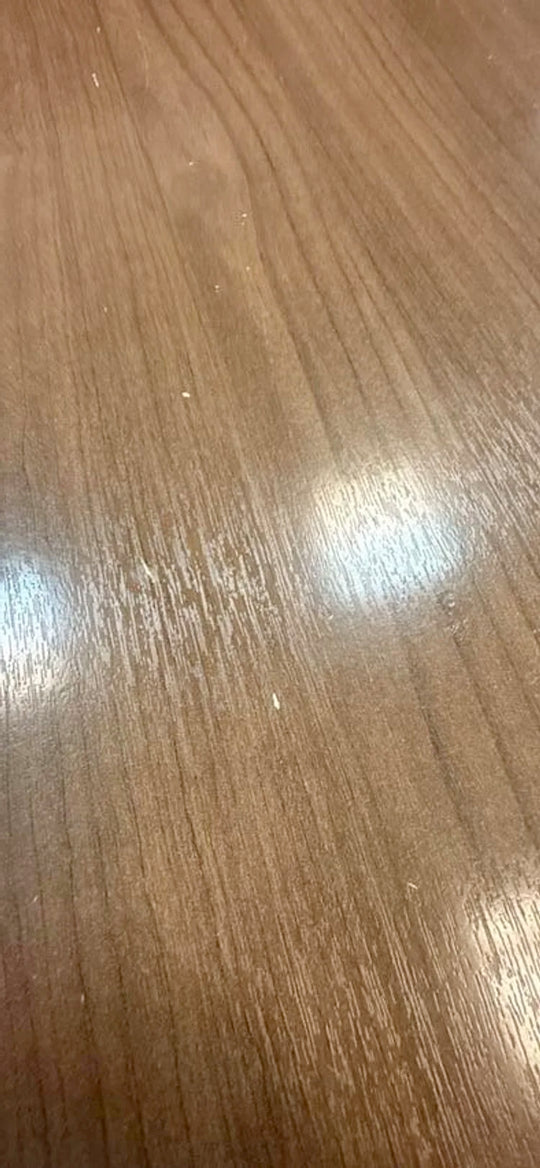 LH L-Shape Desk w/Hutch and BBF Ped (Surface Damage)