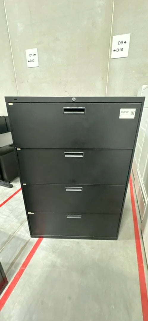 Metal 4-High Lateral File Cabinet