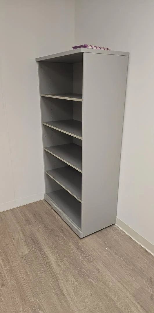 Wooden 5-High Bookcase