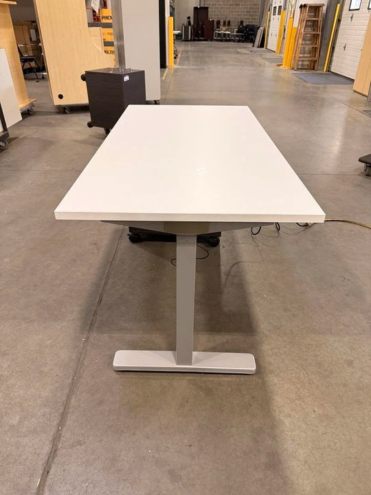 5' Electronic Sit Stand Desk w/BF Ped