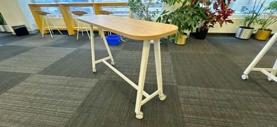 Haworth Mobile Counter Height Table