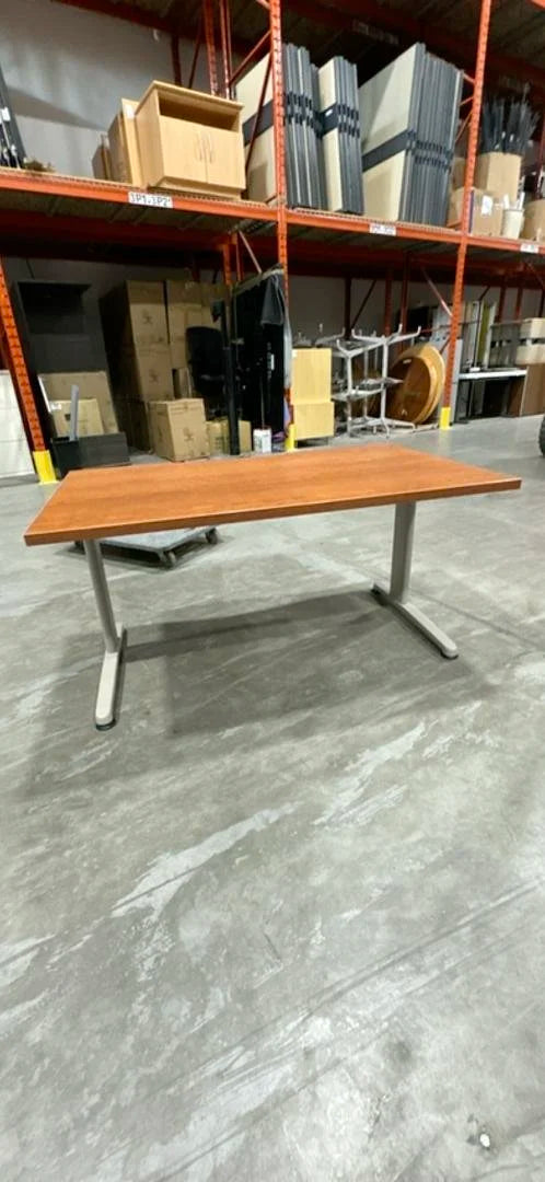Teknion 4' Pin Height Adjustable Straight Table