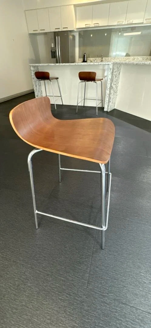 Wooden Counter Height Stool