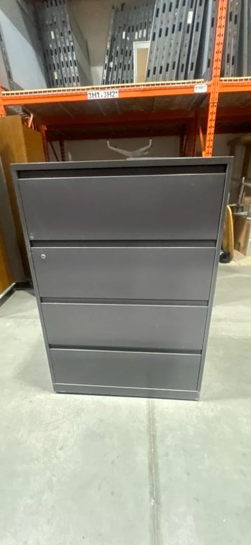Steelcase Metal 4 High Lateral File Cabinet  (Legal Size)