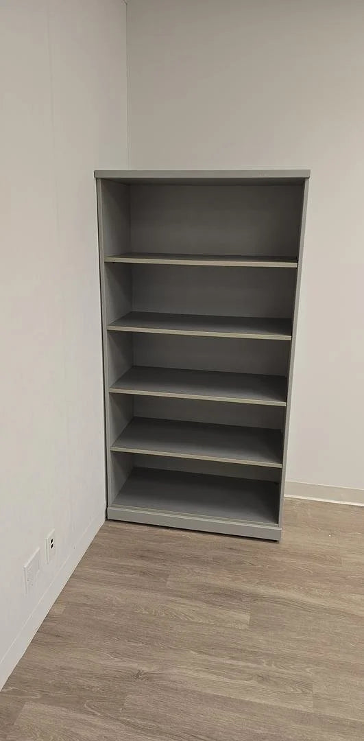 Wooden 5-High Bookcase