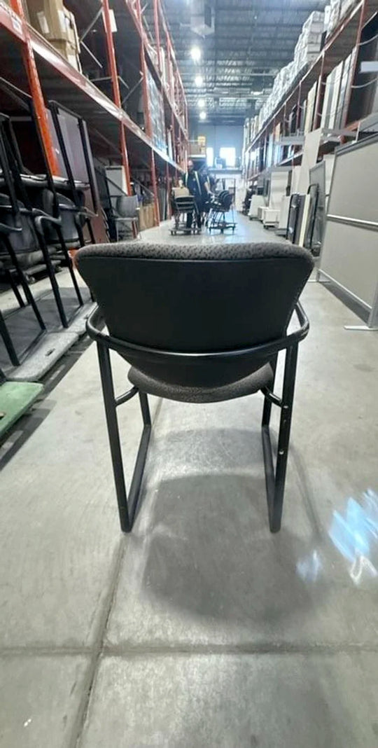 Haworth Fabric Sled Base Guest Chair