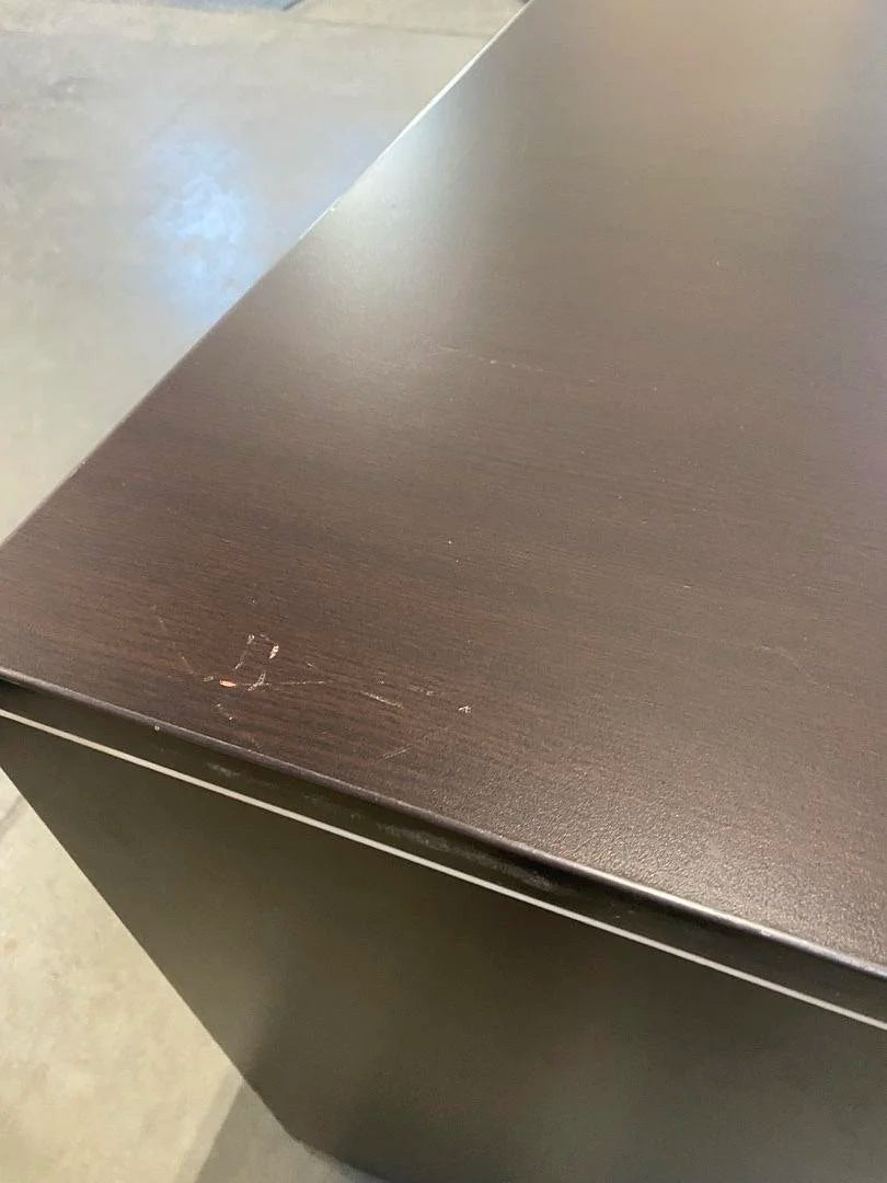 LH L-Shape Desk w/ BBF Ped (Various Deficinences)