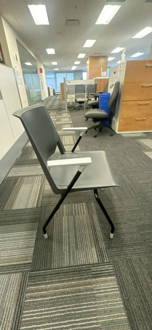 Haworth Plastic Stacking Guest Chair