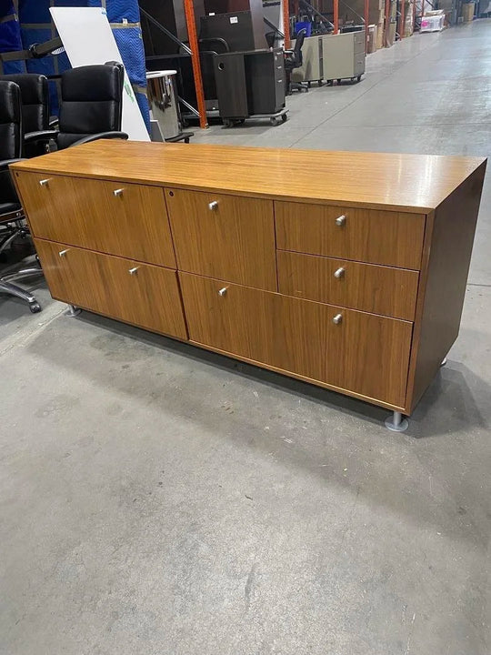 Wooden 5-Drawer Credenza