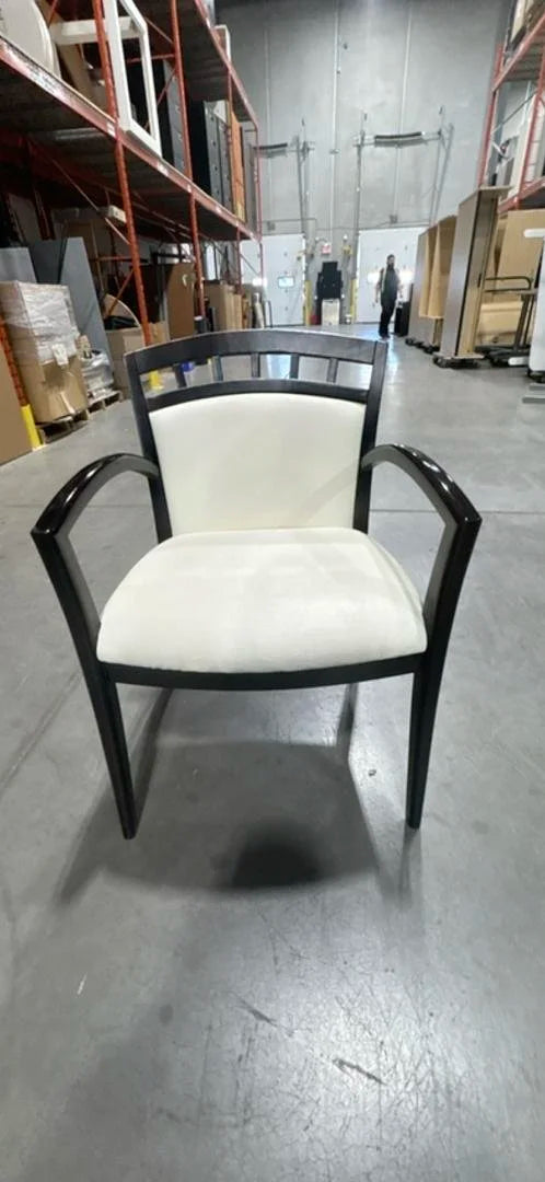 Wood/Leather Guest Chair