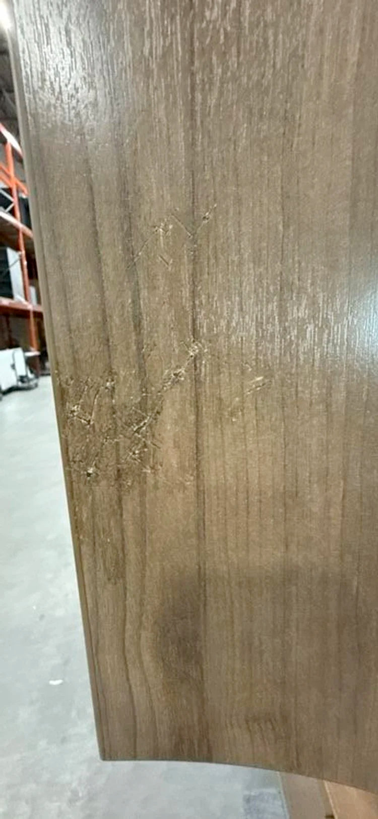 LH L-Shape Reception Desk w/BBF Ped (Damaged Surface and Transaction)