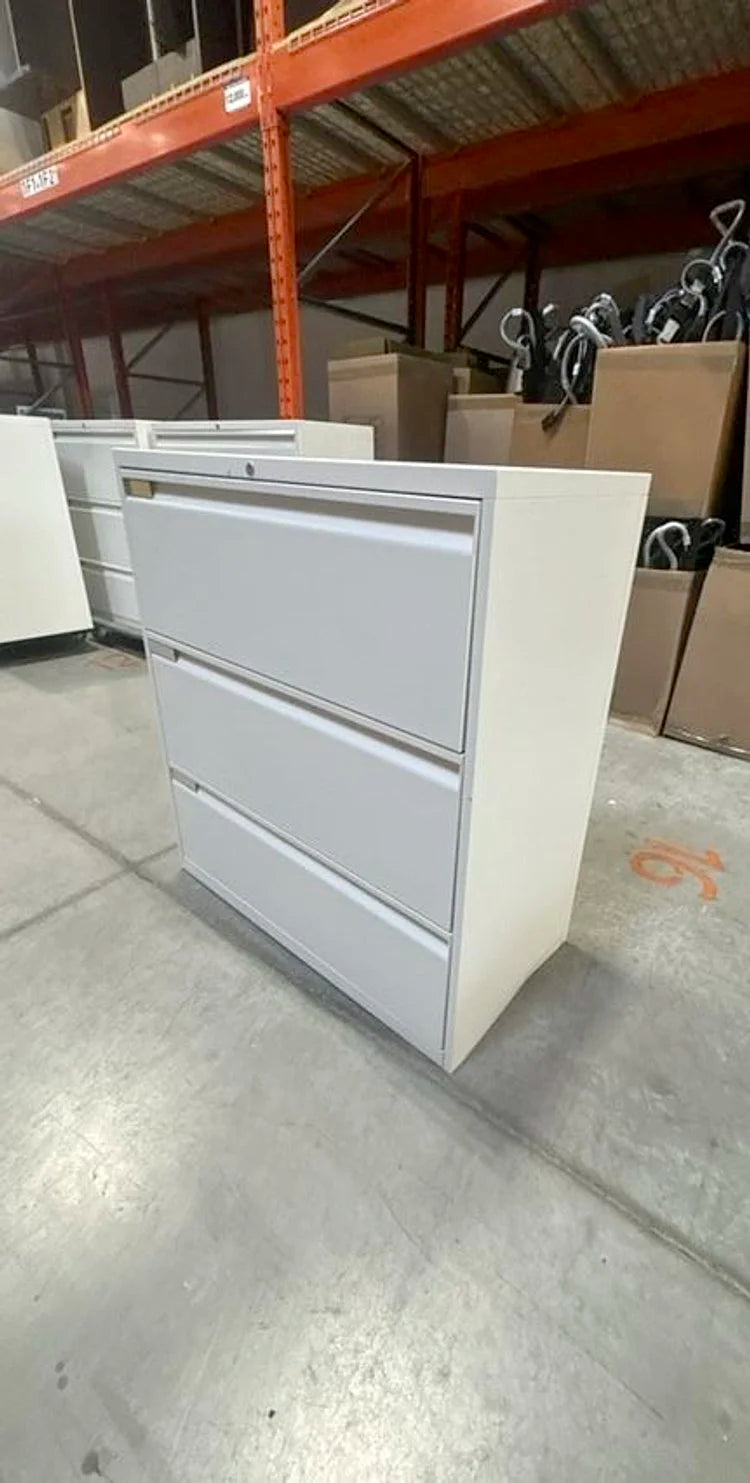 Teknion Metal 3 High Lateral File Cabinet