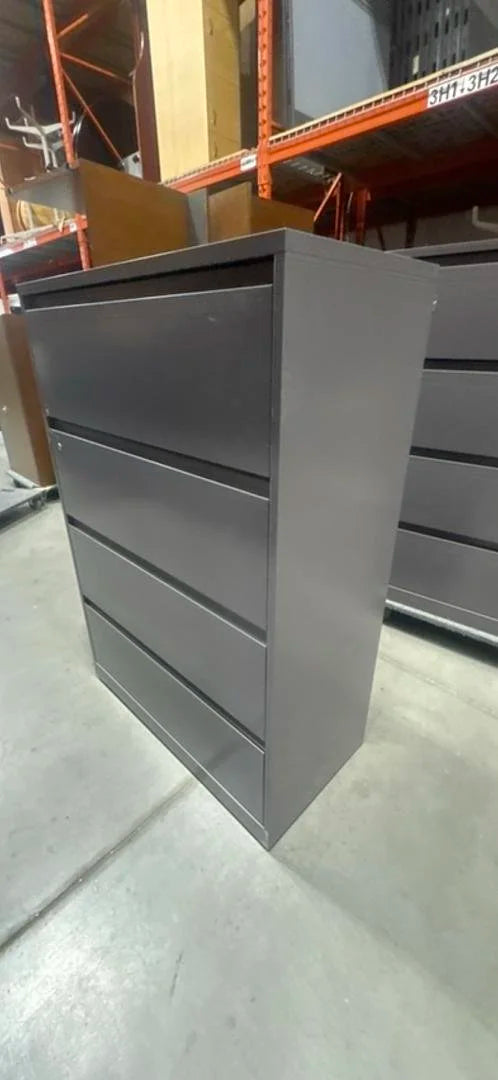 Steelcase Metal 4 High Lateral File Cabinet  (Legal Size)