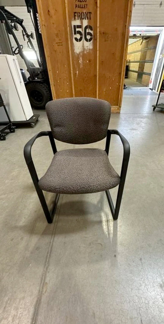 Haworth Fabric Sled Base Guest Chair