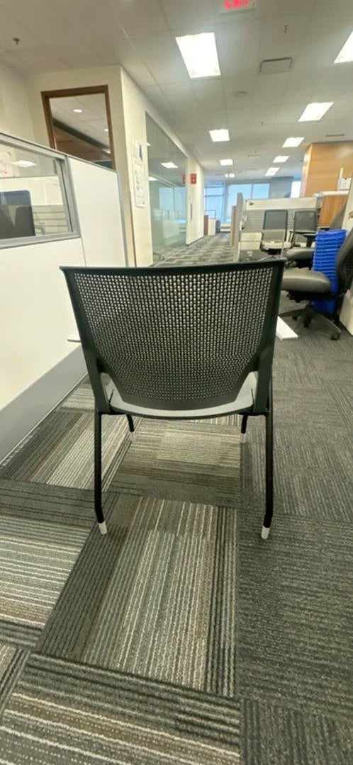 Haworth Plastic Stacking Guest Chair