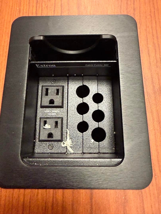 16' Boatshape Boardroom Table w/Electrical