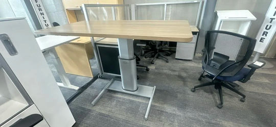 58" Steelcase Airtouch Height Adjustable Desk