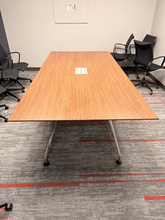 8' Rectangle Boardroom Table w/Electrical