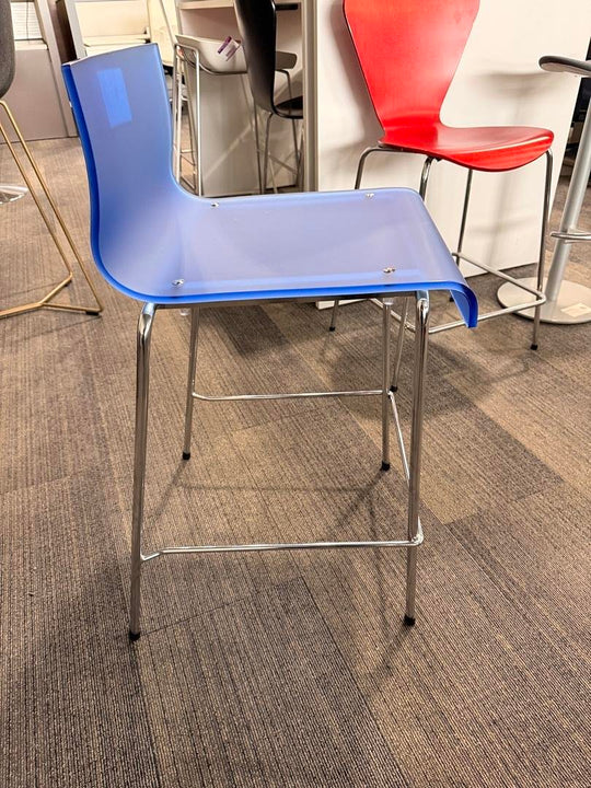 Acrylic Counter Height Stool